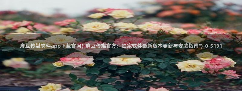 麻豆传媒官网磁力：麻豆传媒软件app下载官网(\