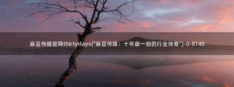 mdl pub麻豆传媒官网：麻豆传媒官网thirtydays(\