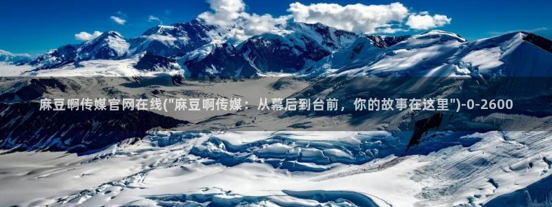 麻豆传媒官网介绍