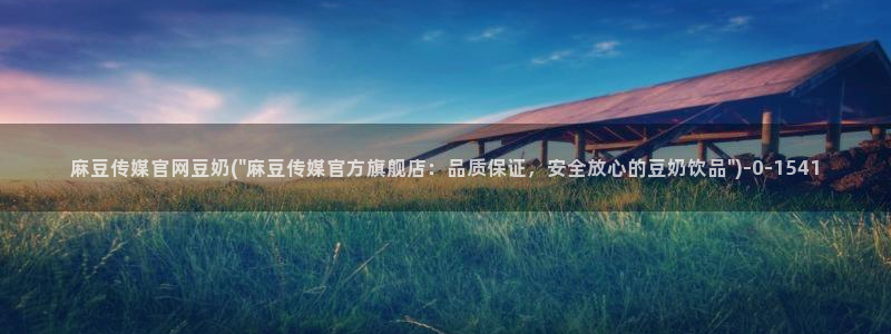 麻豆传媒aqq官网