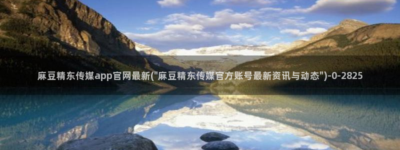 麻豆传媒映化官网
